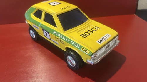 Asahi blechauto polo derby - blechauto, vw